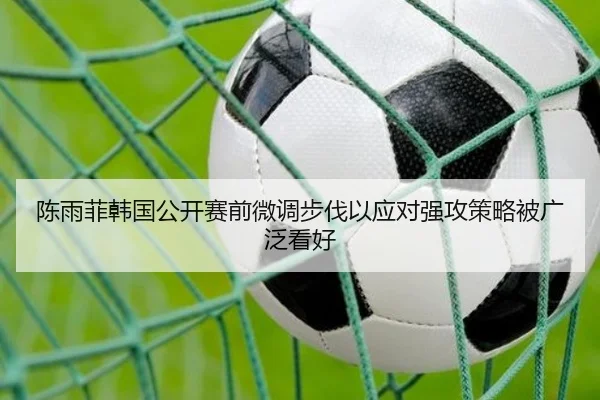 陈雨菲韩国公开赛前微调步伐以应对强攻策略被广泛看好